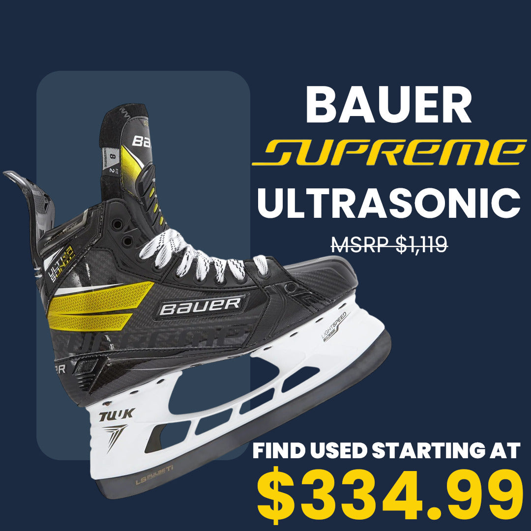 Bauer Supreme Ultrasonic skates – explore our used Ultrasonic collection