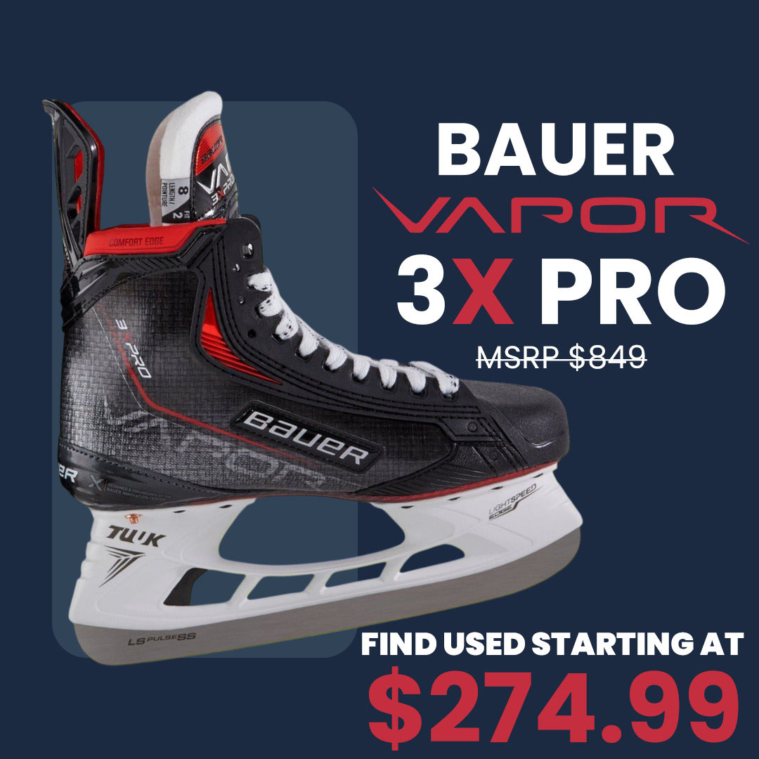 Bauer Vapor 3X Pro skates – explore our used 3X Pro collection