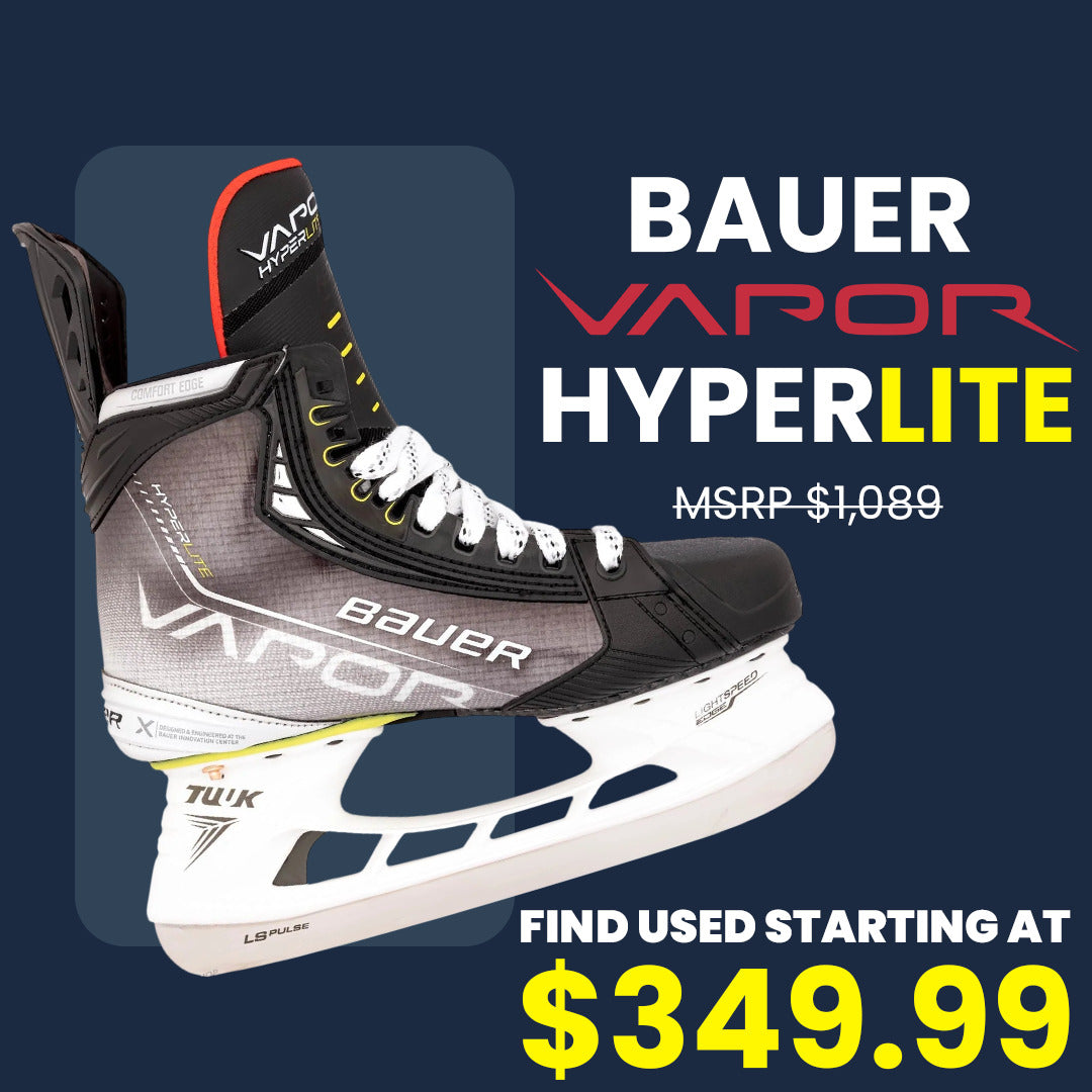 Bauer Vapor Hyperlite skates – explore our used Hyperlite collection