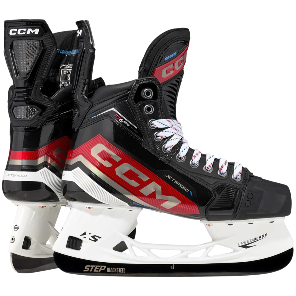 Used ice hockey skates from CCM – cleaned, graded, and ready to ship for up to 80% off retail